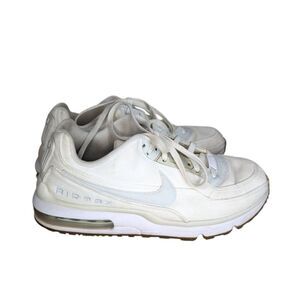 Nike Air Max LTD 3 TXT White Gray Running Sneakers Mens Size 9.5 746379 121